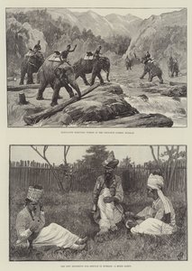 Schetsen van Birma